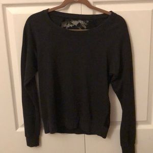 Cute sweatshirt with lace!